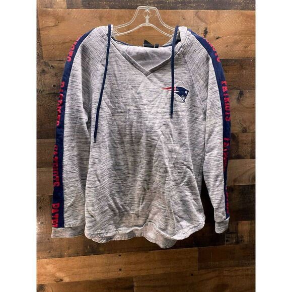 NFL Team Apparel New England Patriots Hoodie‎ Size Medium - Picture 1 of 5